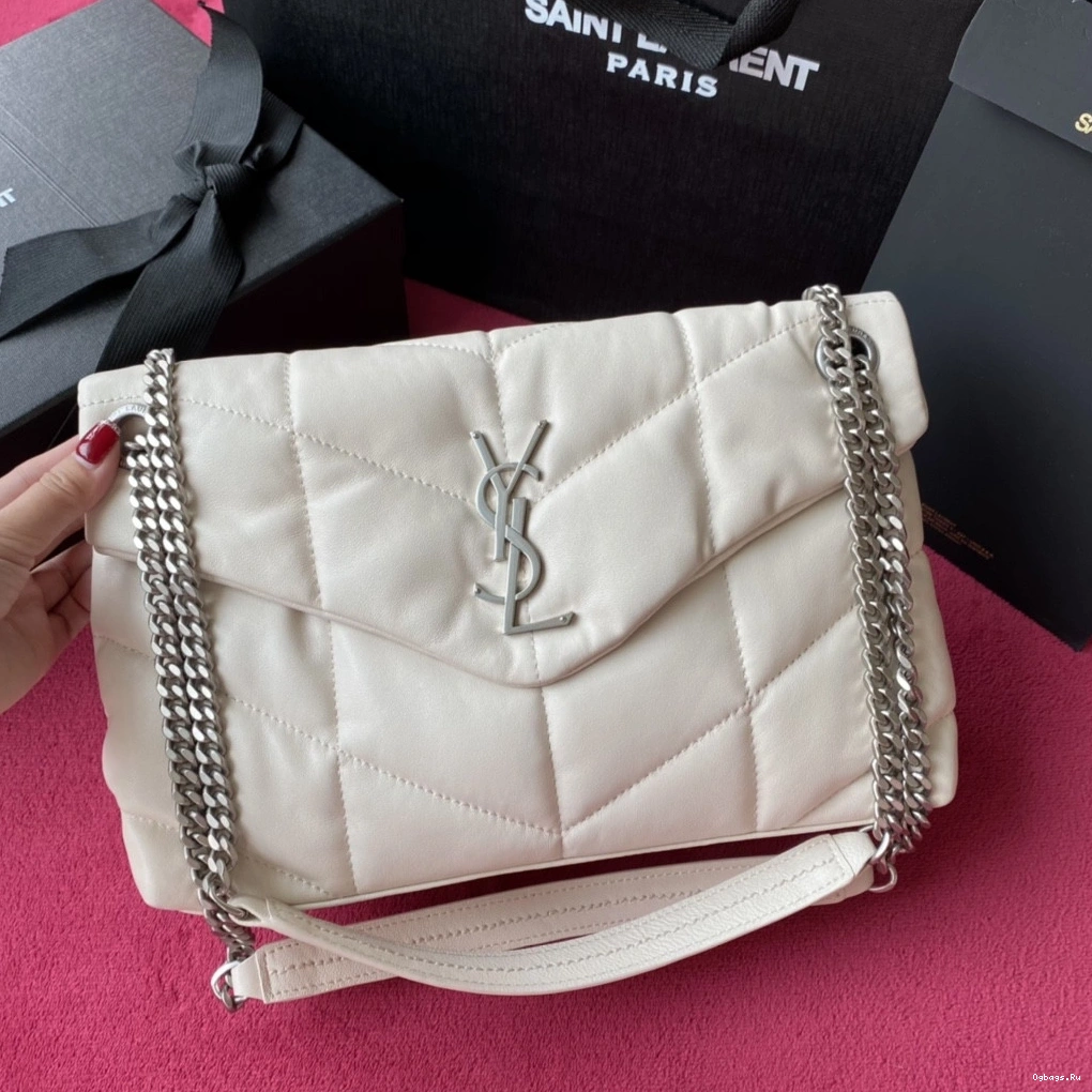 PUFFER QUILTED SMALL IN BAG LAMBSKIN YSL 0804